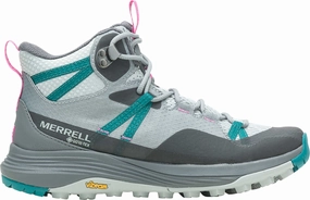 Heavy Impact Fit Merrell Siren 4 Mid GORE-TEX Womens Walking Boots - Grey