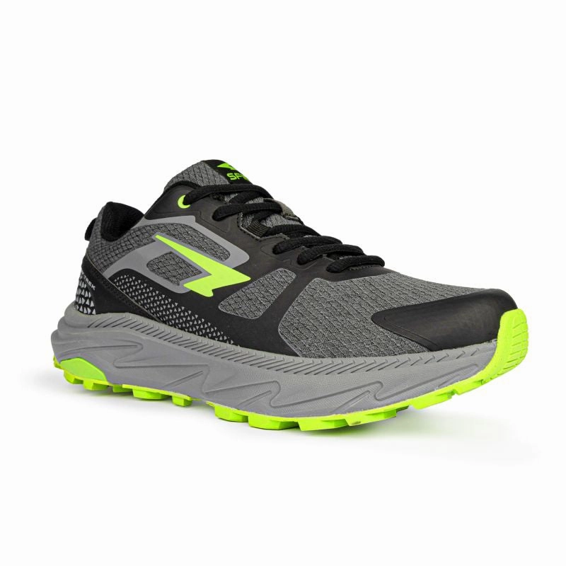 Enhanced grip Lace Up SFIDA Peak D Mens Trail Running Shoes