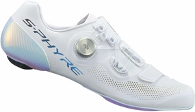 Shimano RC903P S-Phyre PWR Road Cycling Shoes - White Foot Protection