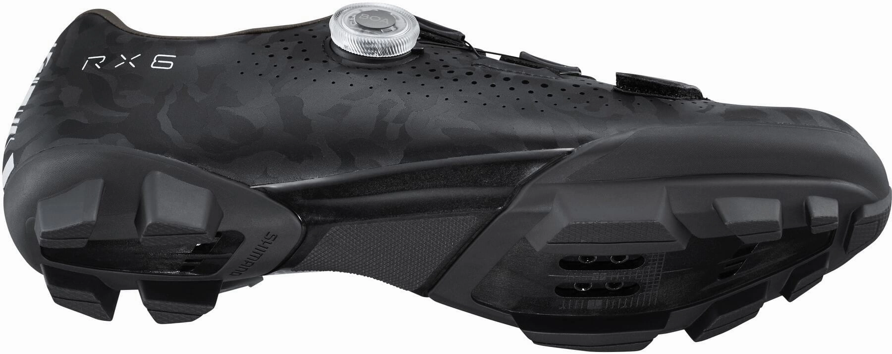 Shimano RX600 Mens Gravel Cycling Shoes - Black Speed Training