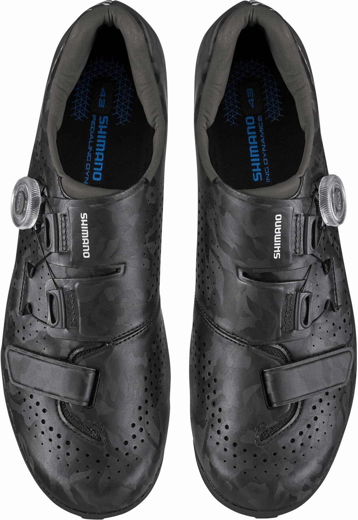 City Fit Light Step Shimano RX600 Mens Gravel Cycling Shoes - Black