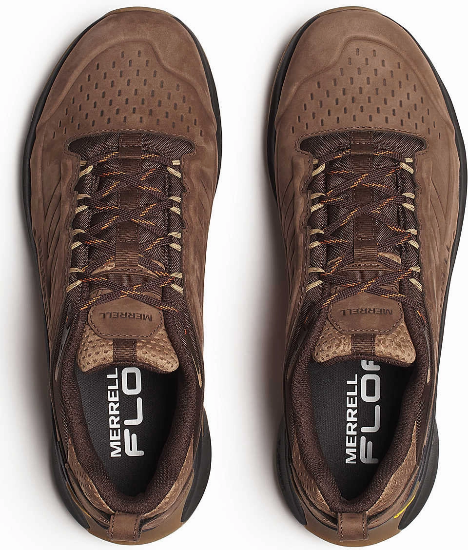 Merrell Moab Speed 2 Leather Waterproof Mens Walking Shoes - Brown Adventure Foot