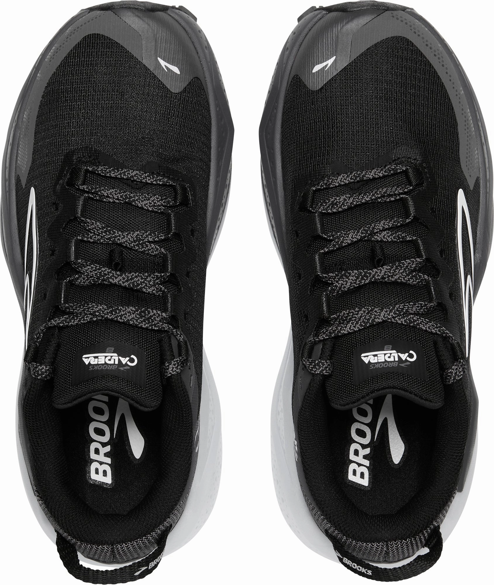 Brooks Caldera 8 Womens Trail Running Shoes - Black Durable Rubber Compound quick dry