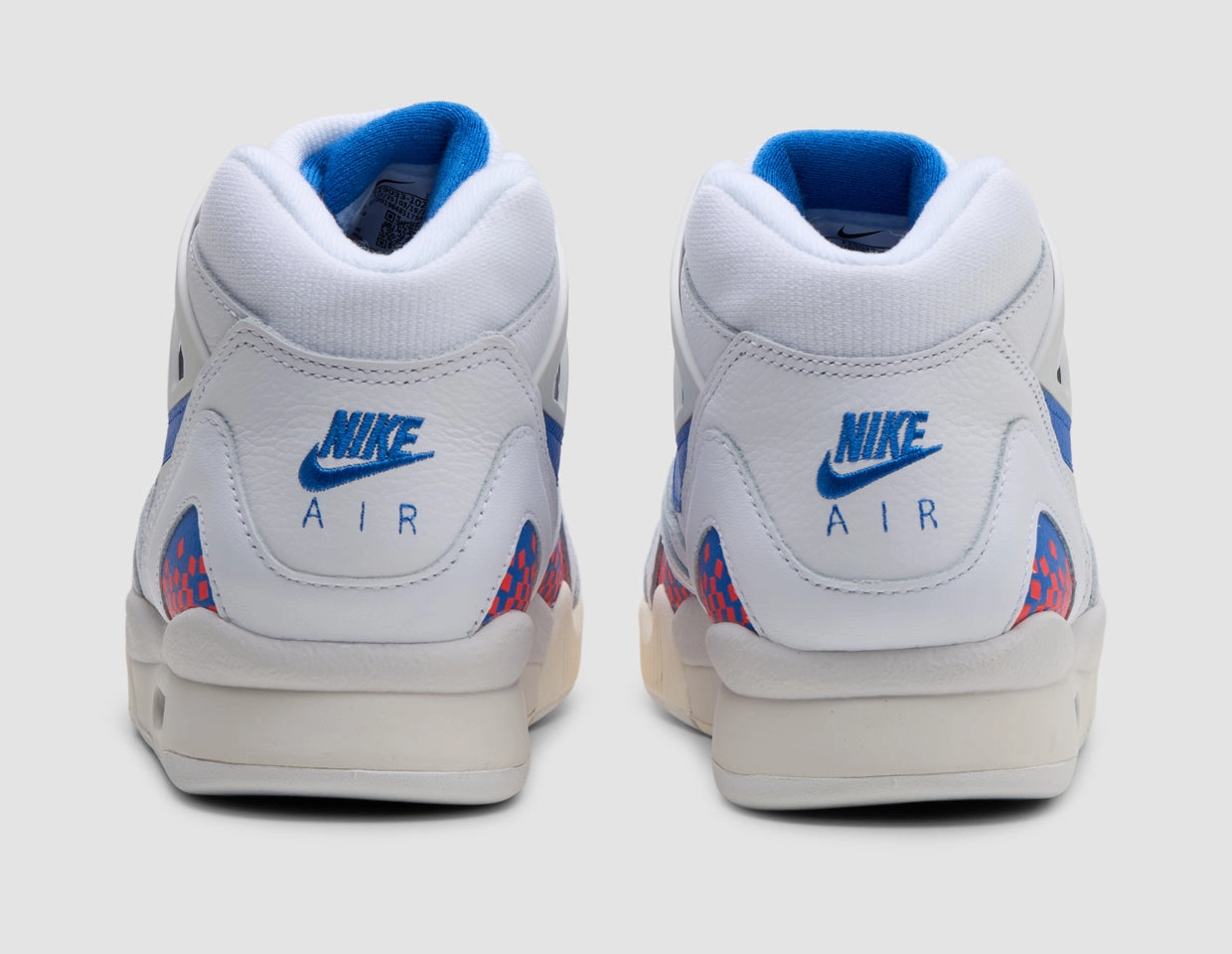 Fashion Comfort Nike Air Tech Challenge II White / Royal Blue - Laser Crimson