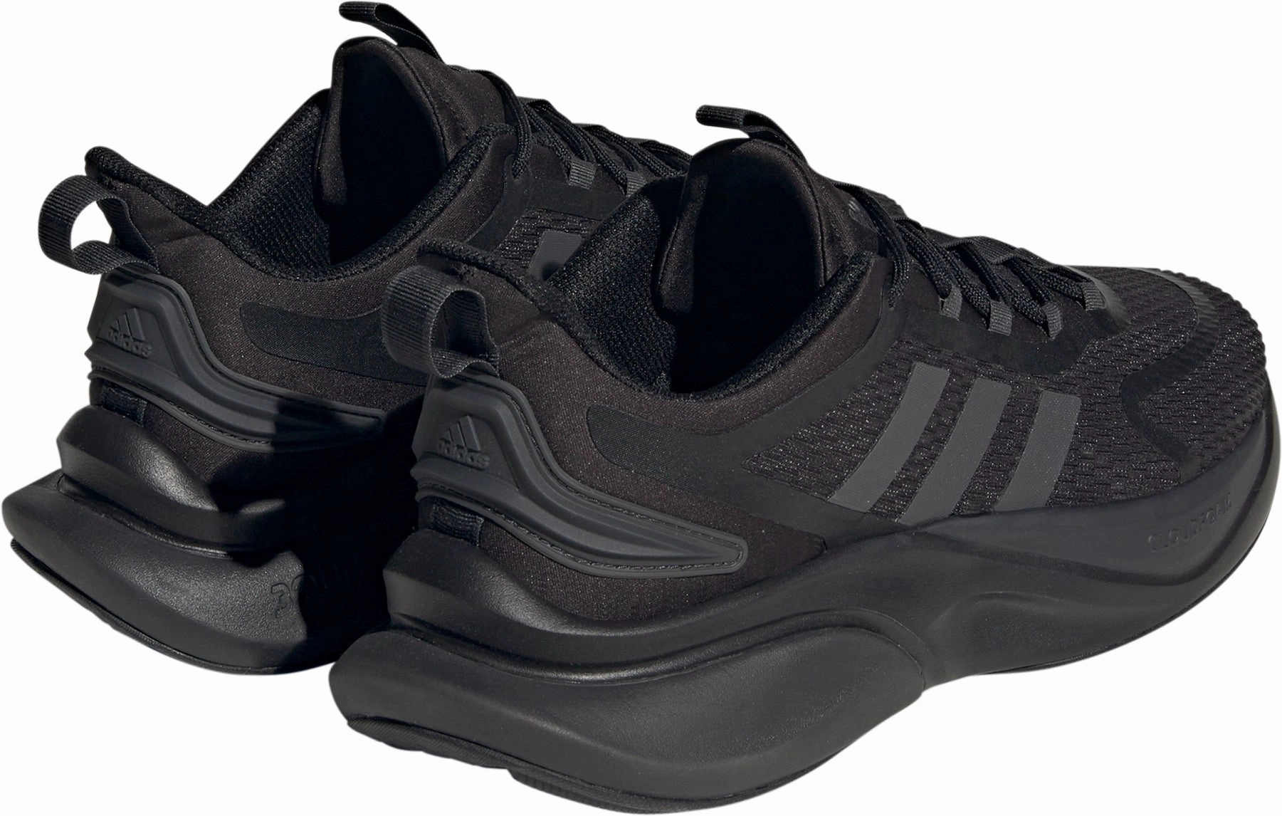 Clean Shape Soft Step adidas AlphaBounce   Mens Training Shoes - Black