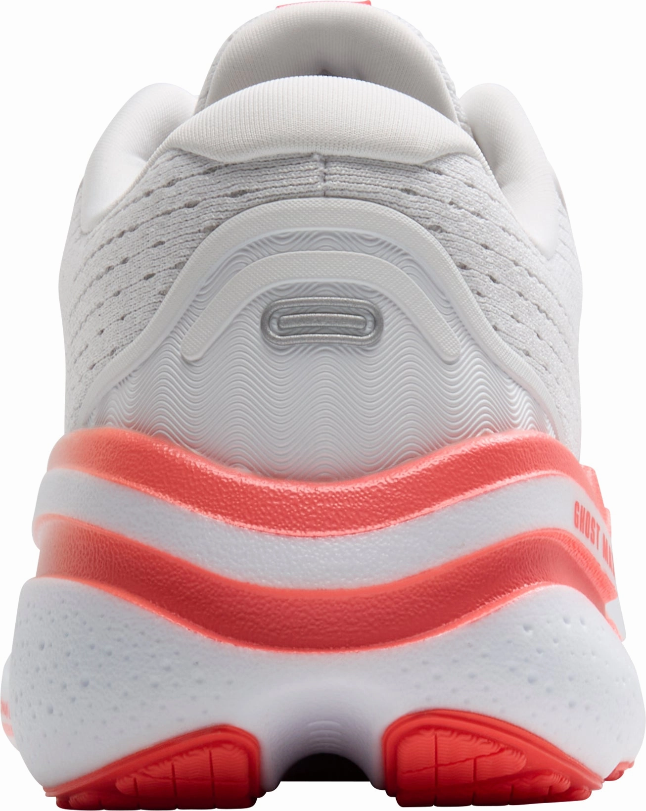 Slip Guard Impact Dispersing Core Brooks Ghost Max 2 Womens Running Shoes - White