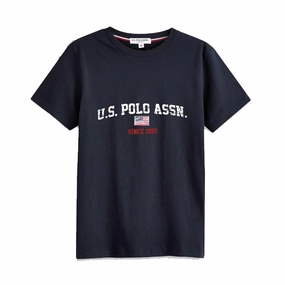 U.S Polo Assn Navy Blue Men T shirt Ergonomic Cut