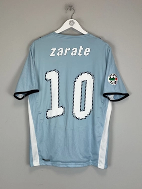 Workout Gear Impact Fit 2008/09 LAZIO ZARATE #10 *MATCH ISSUE* HOME SHIRT (L) PUMA