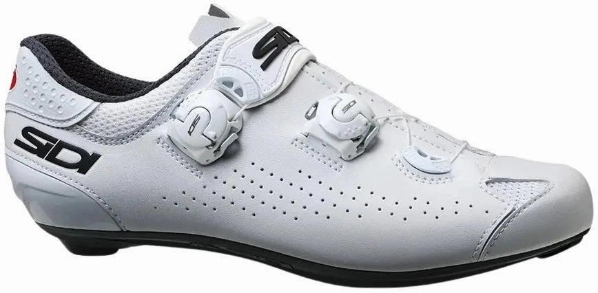 SportyDesign Footwear Focus Sidi Genius 10 Road Cycling Shoes - White