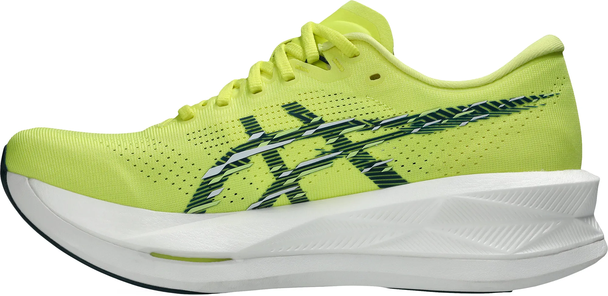 Trend-setting sole Grid Traction System Asics SonicBlast Mens Running Shoes - Yellow