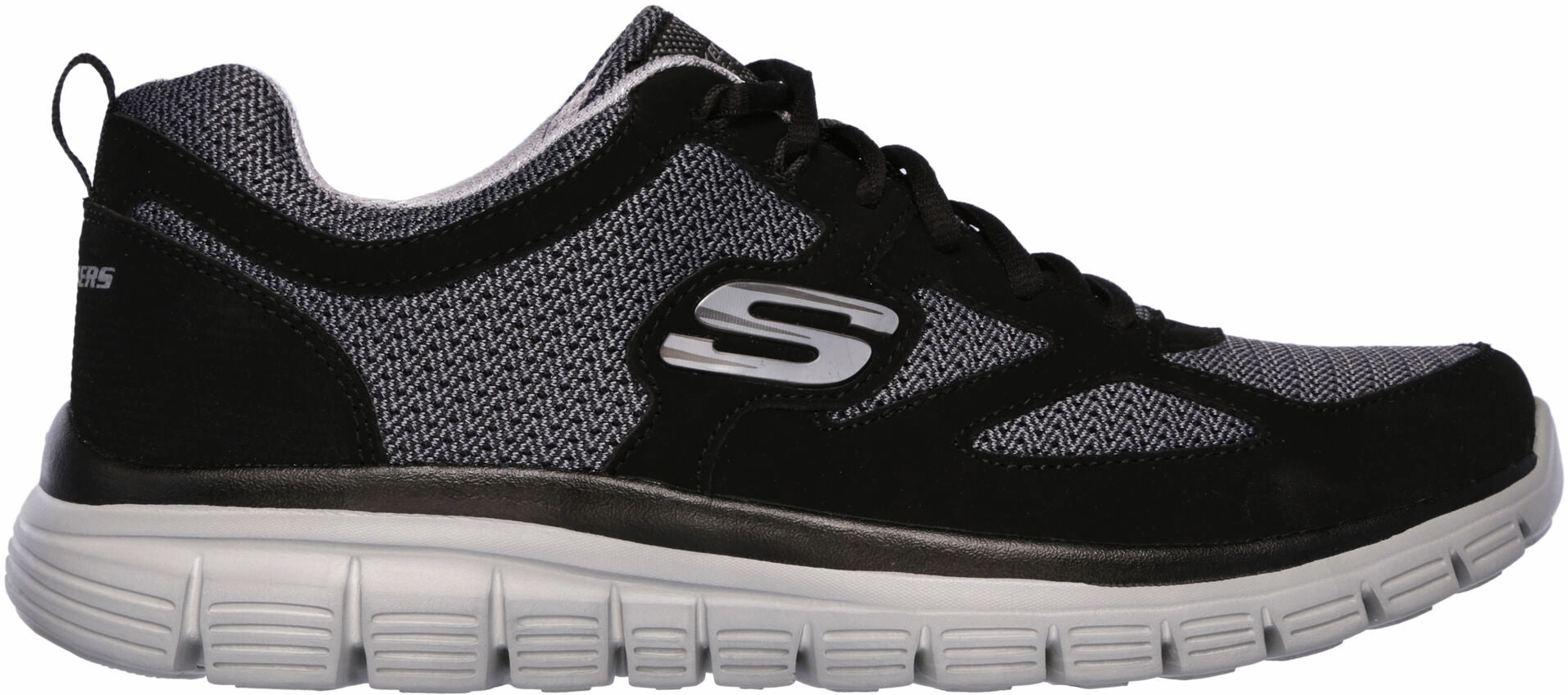 Skechers Burns Agoura Mens Training Shoes - Black Balanced Design