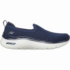 Skechers GoWalk Hyper Burst Slip On Womens Walking Shoes - Navy Urban Trail