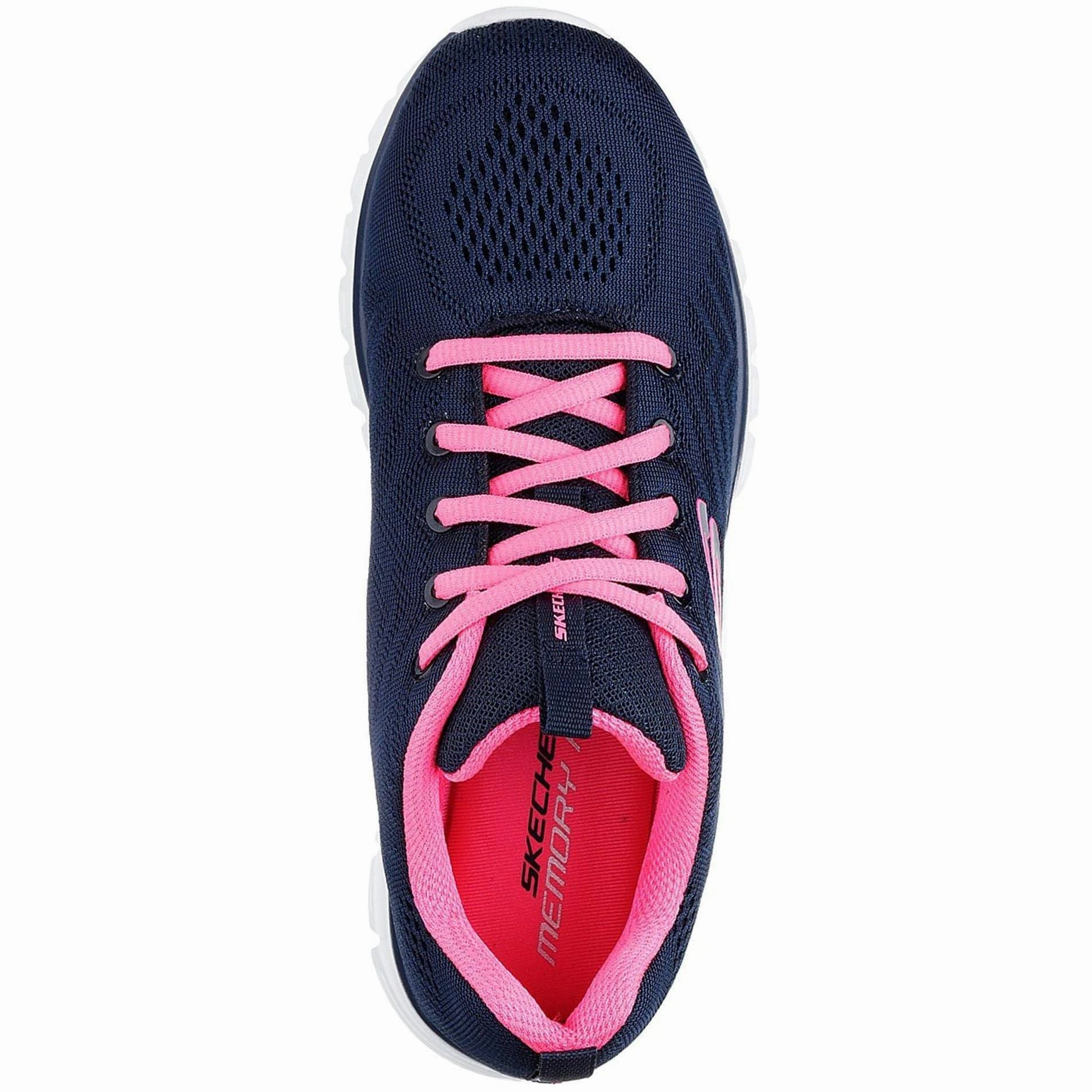 Skechers Graceful Womens Training Shoes - Navy Ultra Comfort All-day Performance