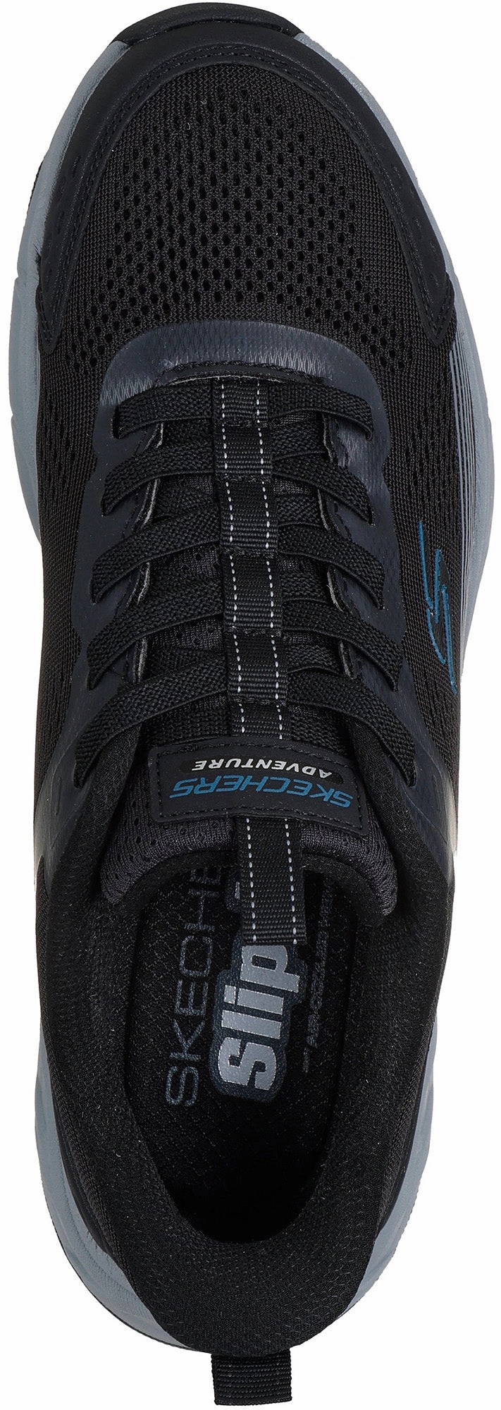 Climbing Support Rock Support Skechers Hillcrest 2.0 Mens Walking Shoes - Black