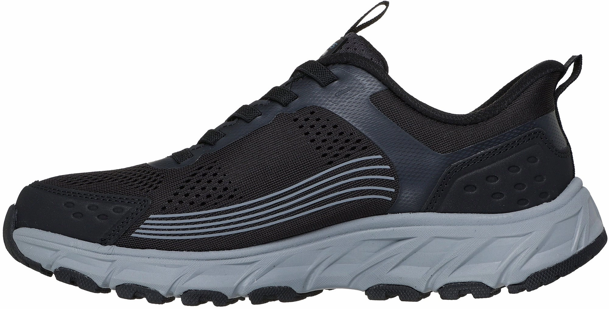 Trail Stamina Stable Fit Skechers Hillcrest 2.0 Mens Walking Shoes - Black