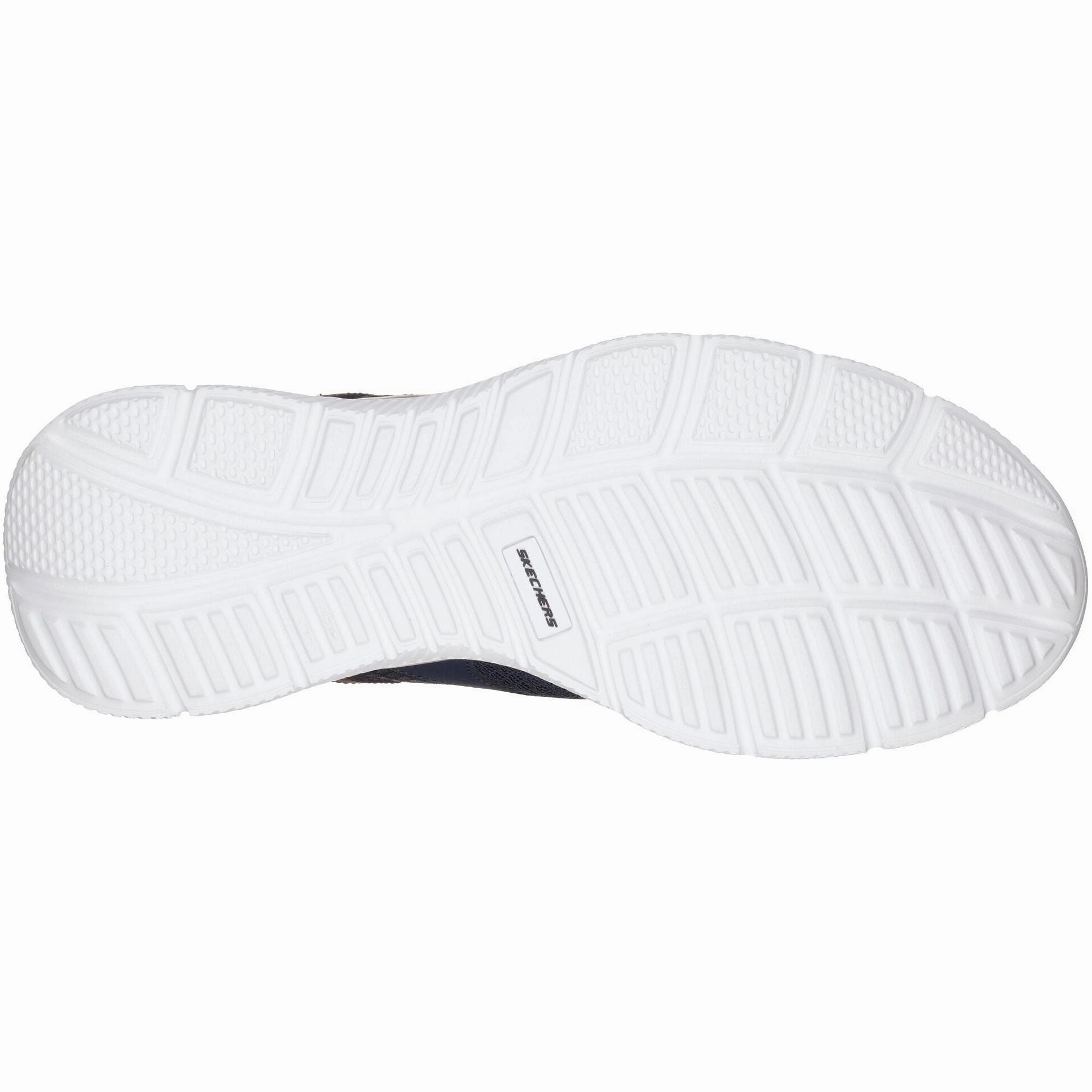 Skechers Satisfaction Flash Point Mens Training Shoes - Navy Seamless Motion Efficiency