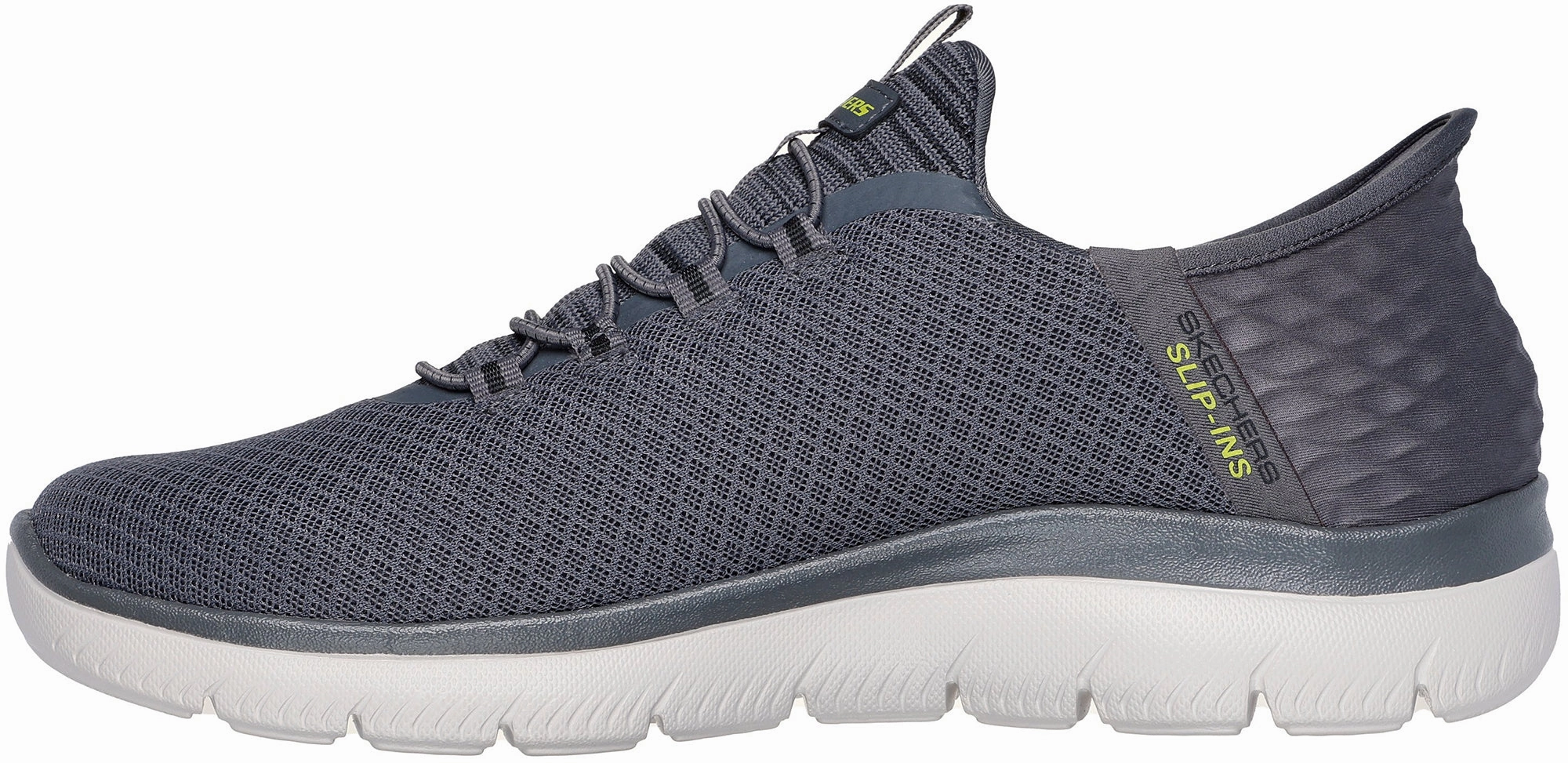 Skechers Summits High Range Mens Training Shoes - Grey Impact Resistant Frame Comfort Boost