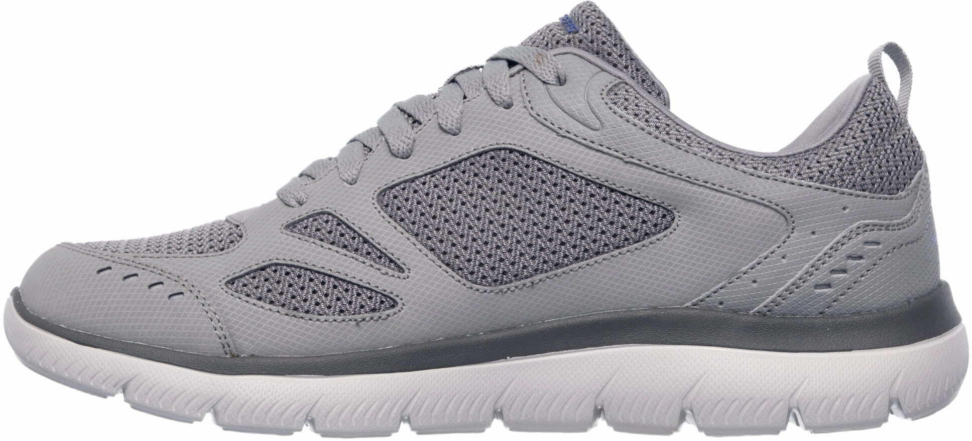 Skechers Summits South Rim Mens Training Shoes - Grey Freedom Steps Comfortable Running