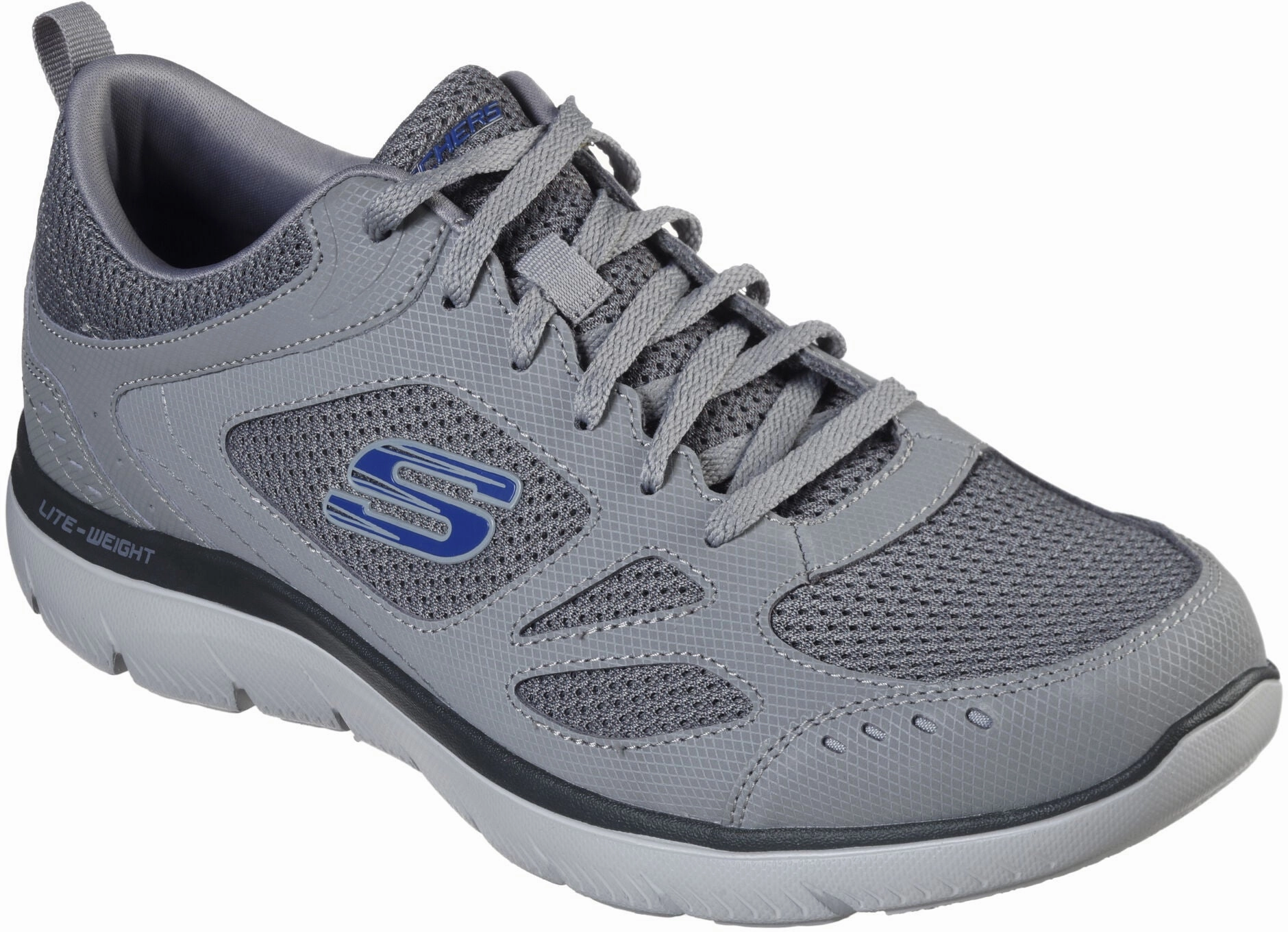 Tidy look Skechers Summits South Rim Mens Training Shoes - Grey