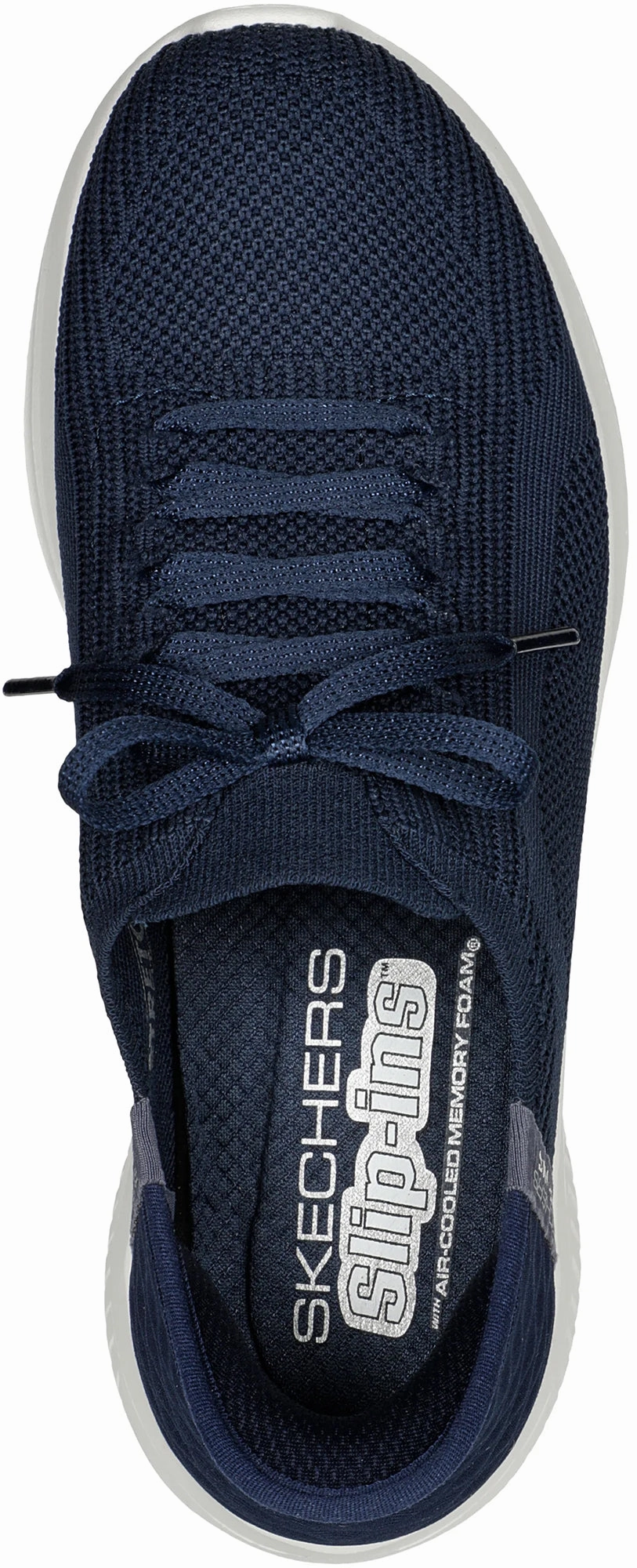 Skechers Ultra Flex 3.0 Brilliant Path Womens Training Shoes - Blue Lightweight Canvas