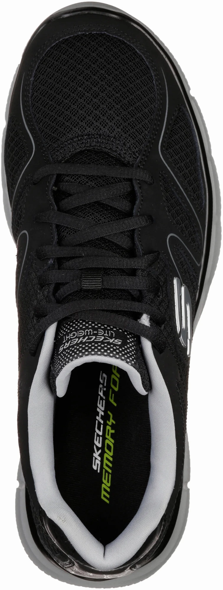 Ankle Cushioning Skechers Verse Flash Point Mens Training Shoes - Black