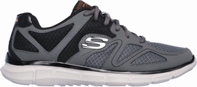 Endurance Run Active Profile Skechers Verse Flash Point Mens Training Shoes - Grey