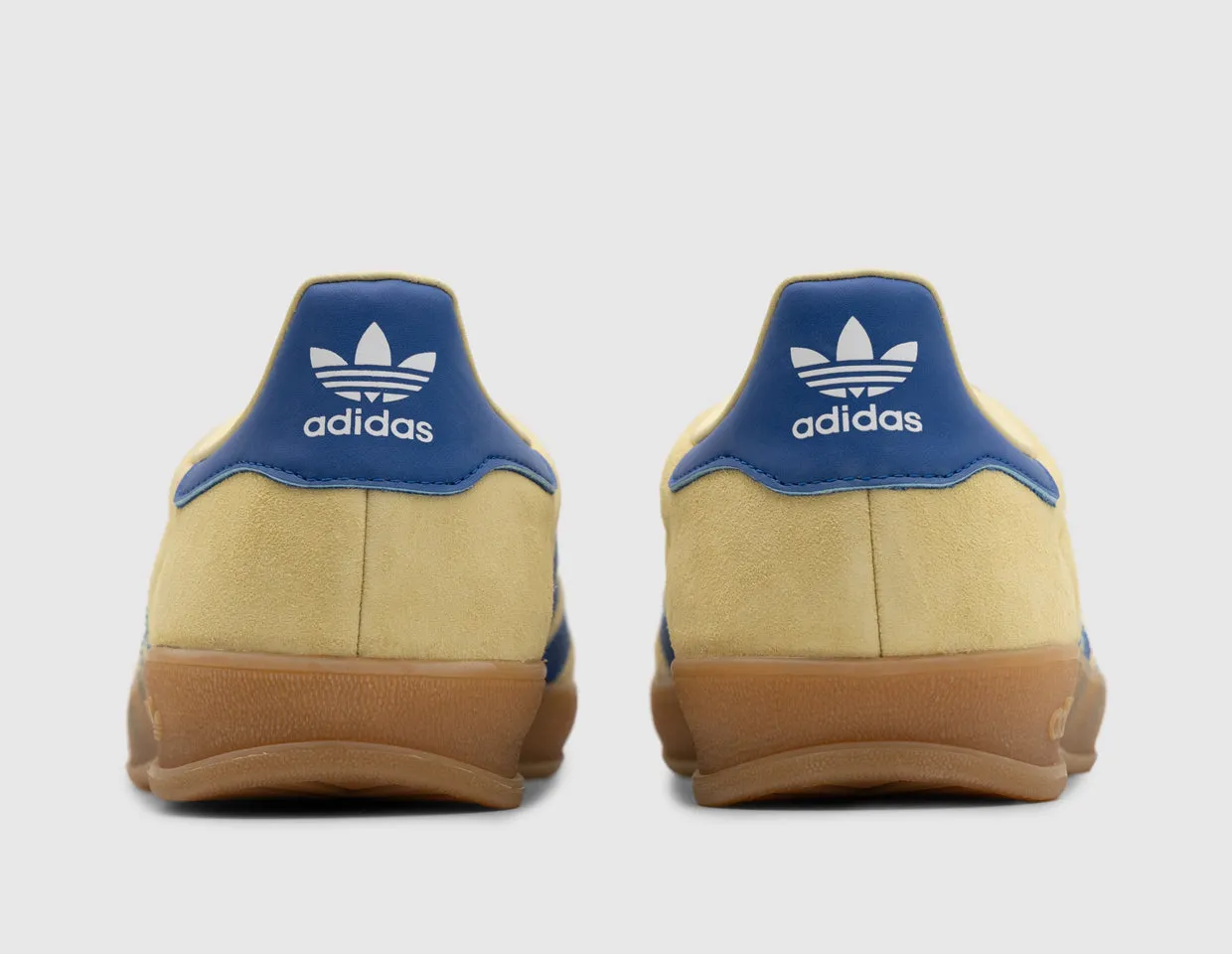 adidas Originals Gazelle Indoor Powder Yellow / Team Royal Blue - Footwear White Vegan