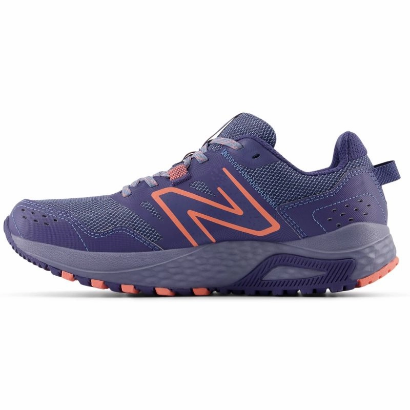 Cushioned Midsole Sporty New Balance WT410 D WIDE Womens Trail Running Shoes