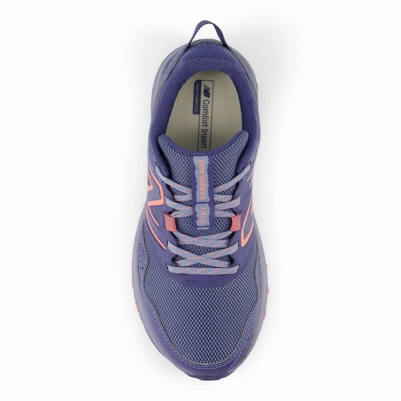 Streamlined Lightweight Design New Balance WT410 D WIDE Womens Trail Running Shoes