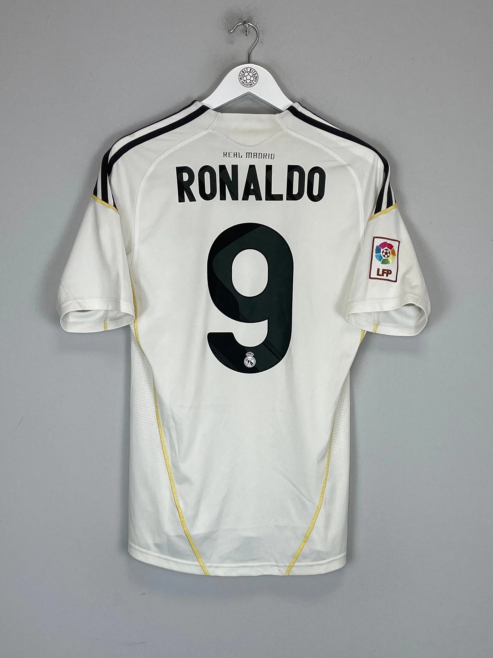 Athletic Wear 2009/10 REAL MADRID RONALDO #9 HOME SHIRT (M) ADIDAS