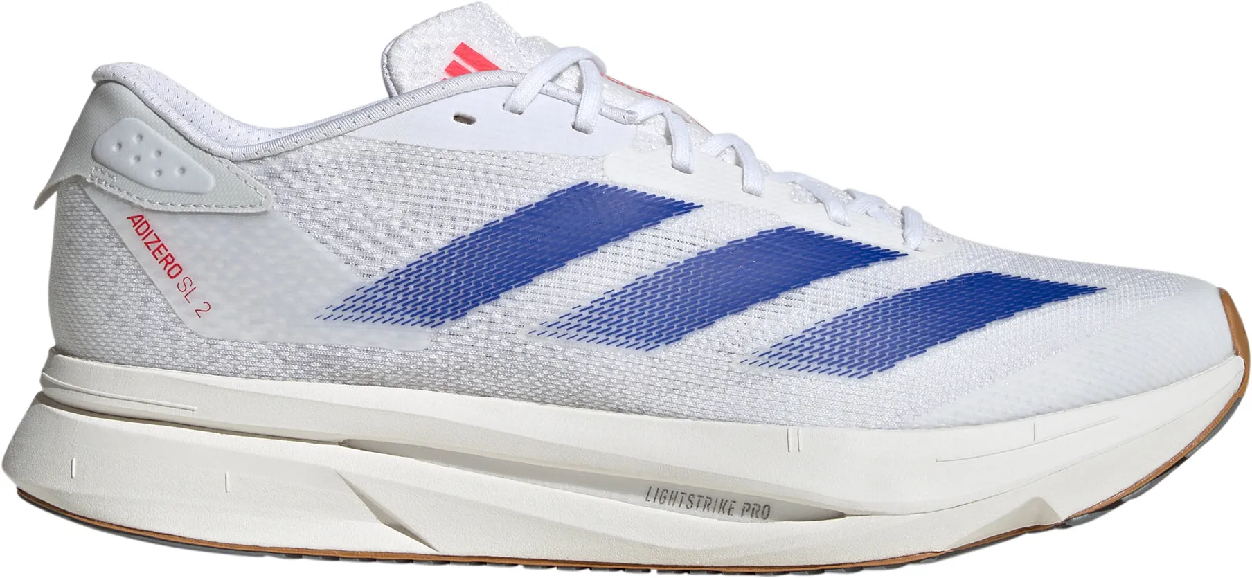 adidas Adizero SL 2 Mens Running Shoes - White Reinforced toe cap