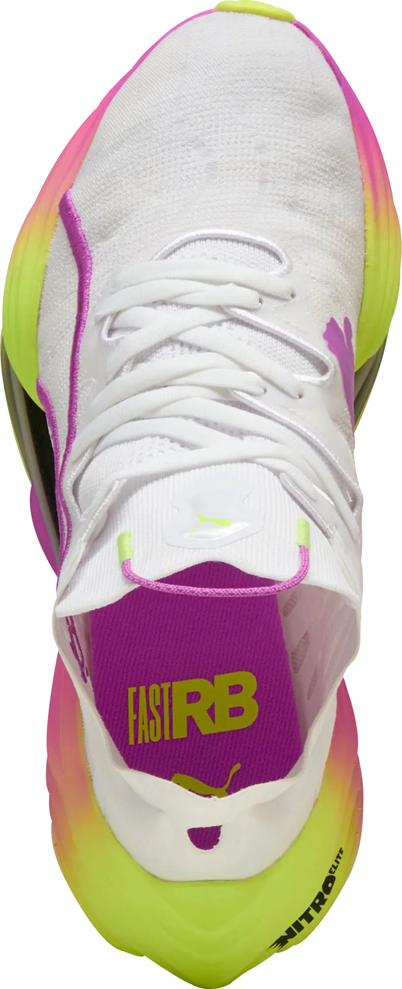 Puma Fast-RB Nitro Elite Mens Running Shoes - White Decoupled Heel Construction Weekend Ready