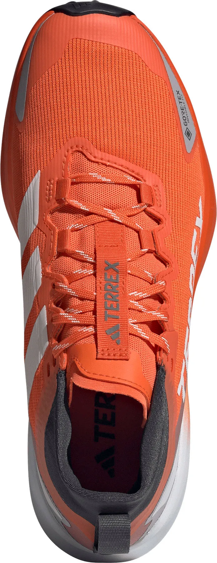 adidas Terrex Agravic GORE-TEX Mens Trail Running Shoes - Orange Arch Support Construction