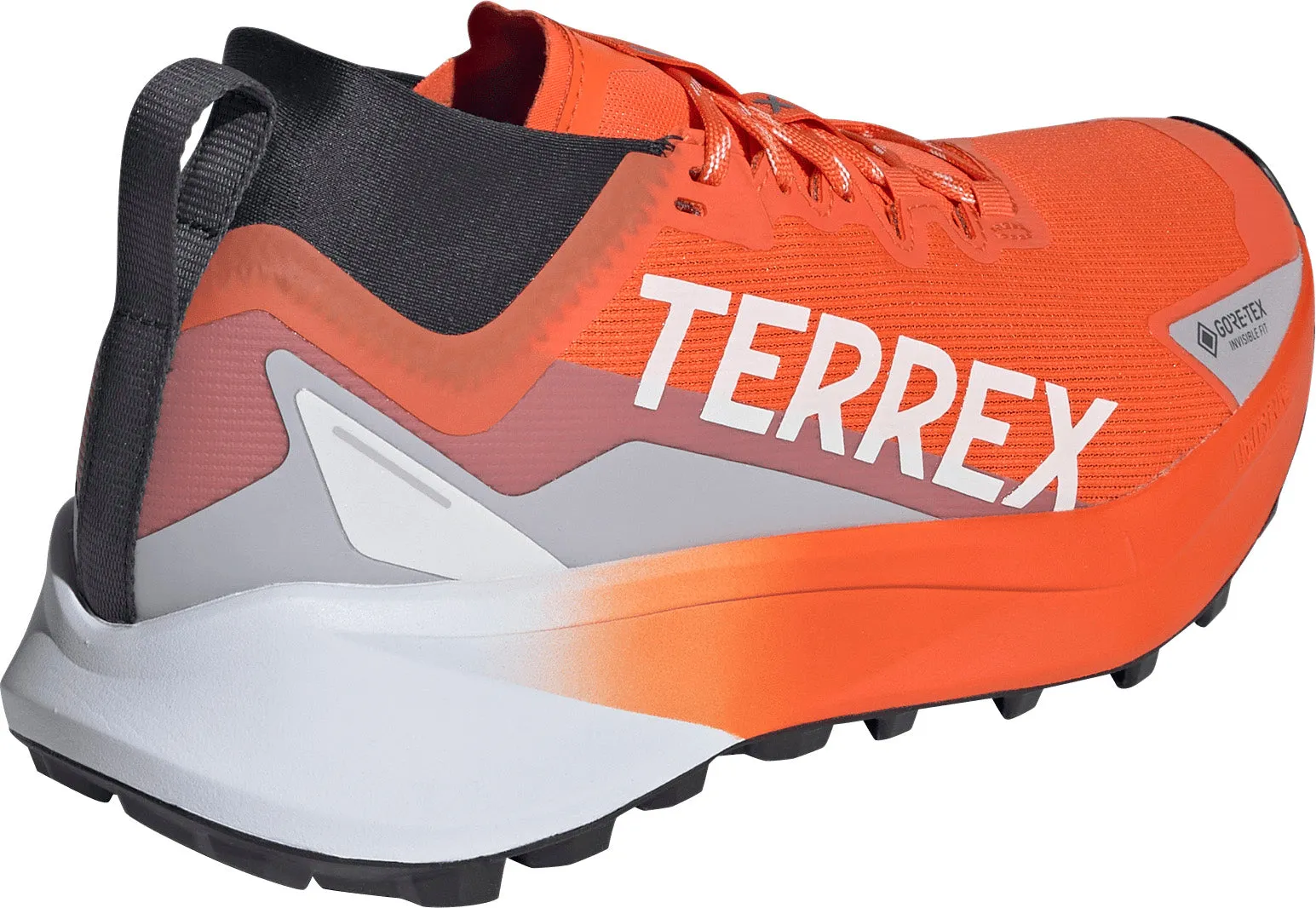 adidas Terrex Agravic GORE-TEX Mens Trail Running Shoes - Orange Flexible Chassis