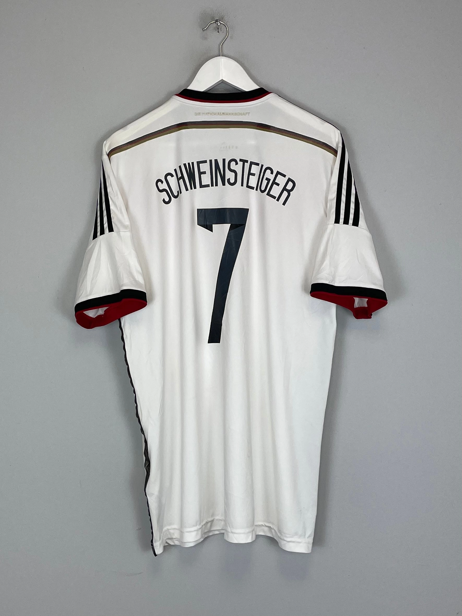2014/15 GERMANY SCHWEINSTEIGER #7 HOME SHIRT (XL) ADIDAS Timeless Design Durable Double Stitching