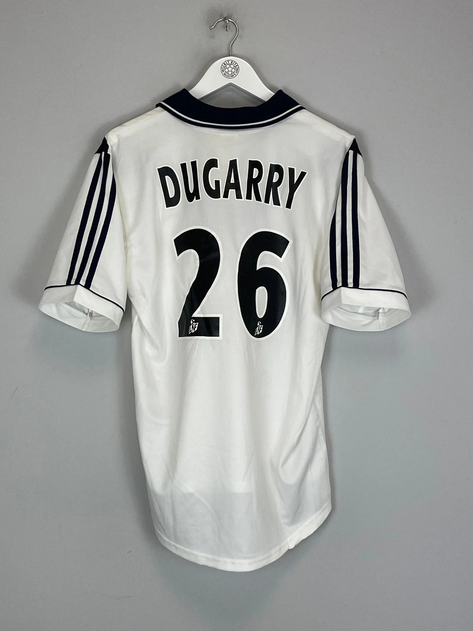 2000/01 BORDEAUX DUGARRY #26 AWAY SHIRT (S) ADIDAS Light Training Casual Gear
