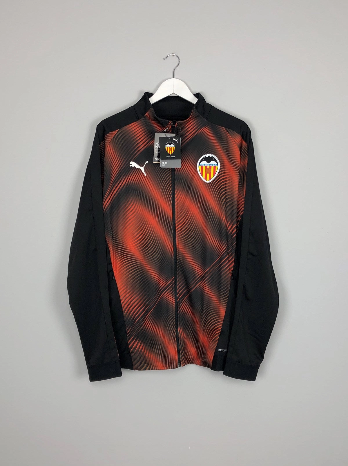 2019/20 Valencia *BNWT* Stadium Jacket (Multiple Sizes) Puma Knit Grid Mesh Irregularity Balanced Weave