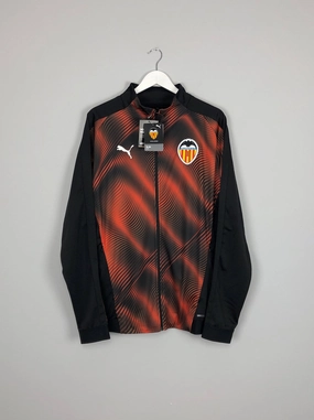 2019/20 Valencia *BNWT* Stadium Jacket (Multiple Sizes) Puma Knit Grid Mesh Irregularity Balanced Weave