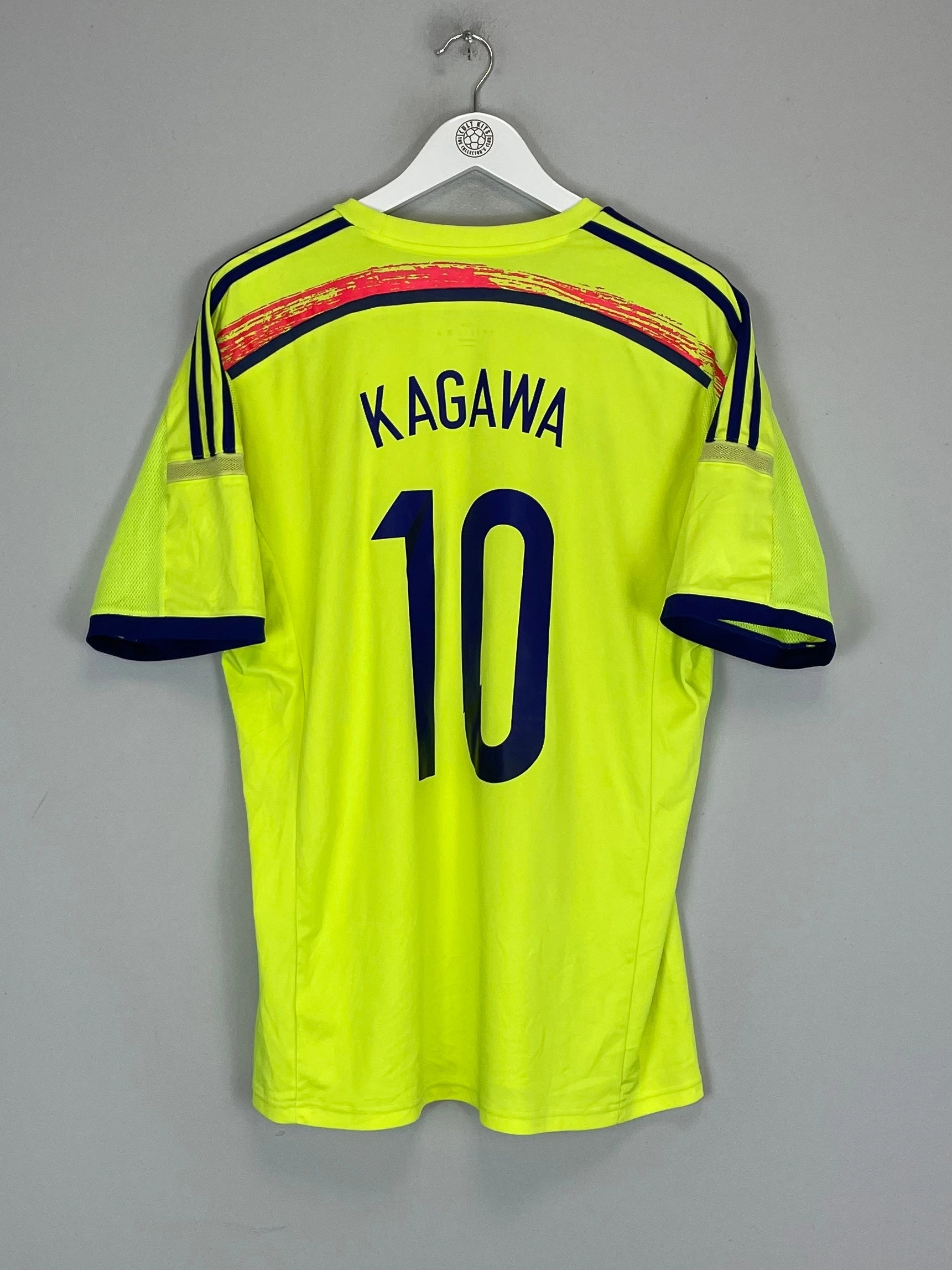 2014/15 JAPAN KAGAWA #10 AWAY SHIRT (L) ADIDAS Cozy Comfort