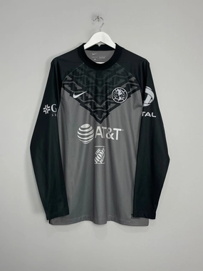 2021/22 CLUB AMERICA GK SHIRT (XL) NIKE Moisture Wicking Material Bemberg Collar Finish