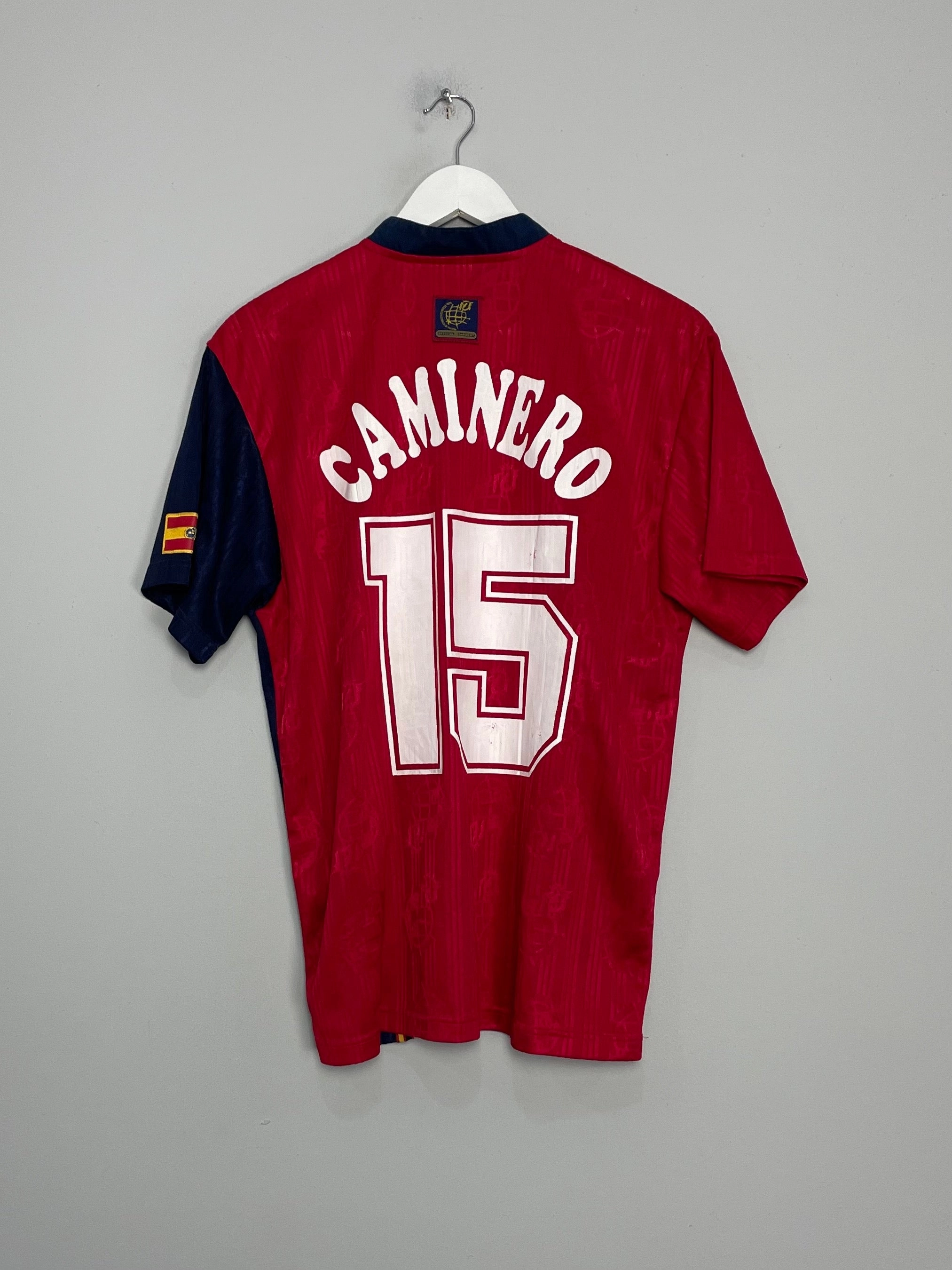 1996/98 SPAIN CAMINERO #16 HOME SHIRT (M) ADIDAS Casual Vibes