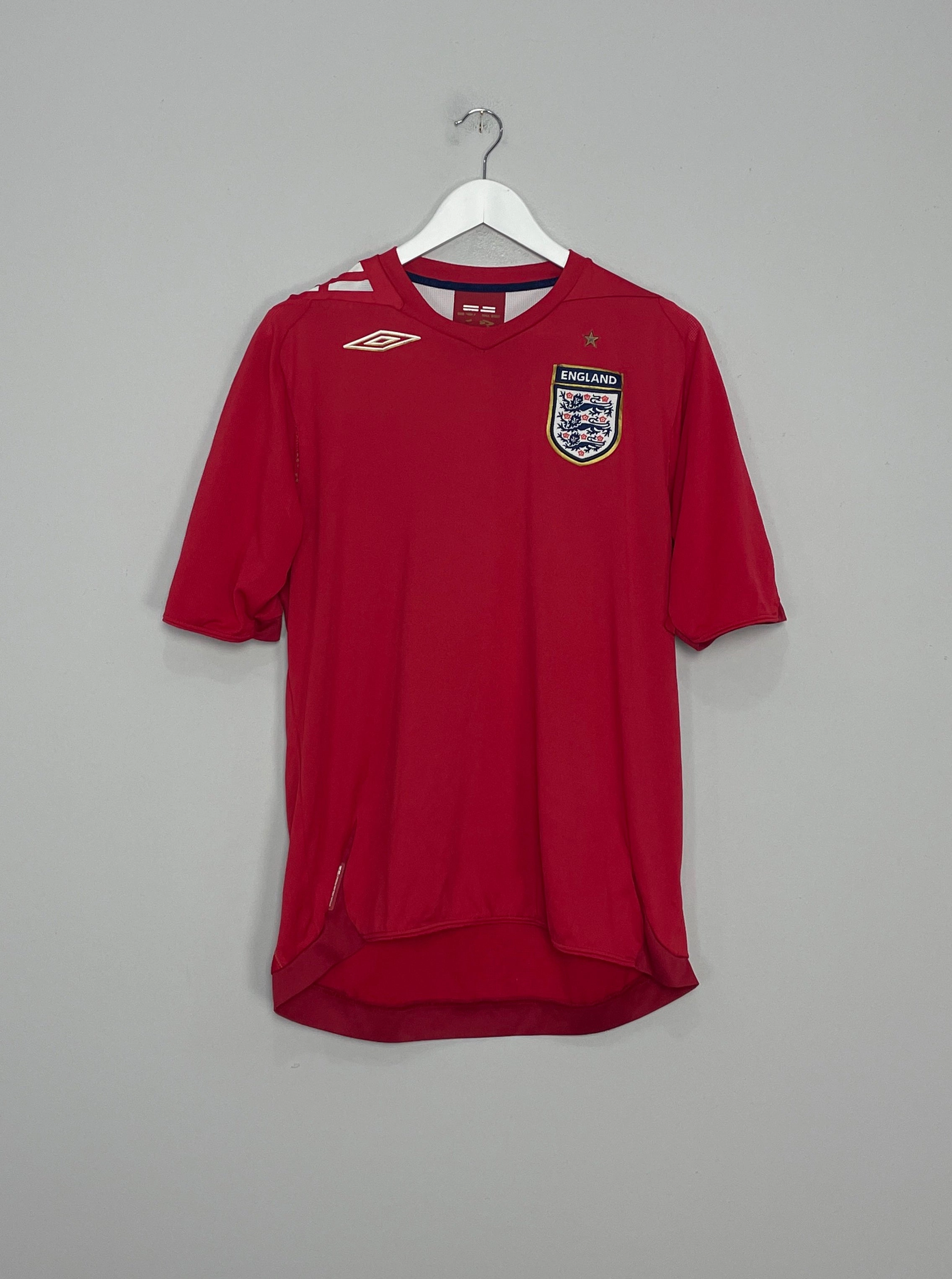Sweat Zone 2006/08 ENGLAND AWAY SHIRT (S) UMBRO