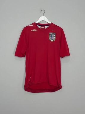 Sweat Zone 2006/08 ENGLAND AWAY SHIRT (S) UMBRO