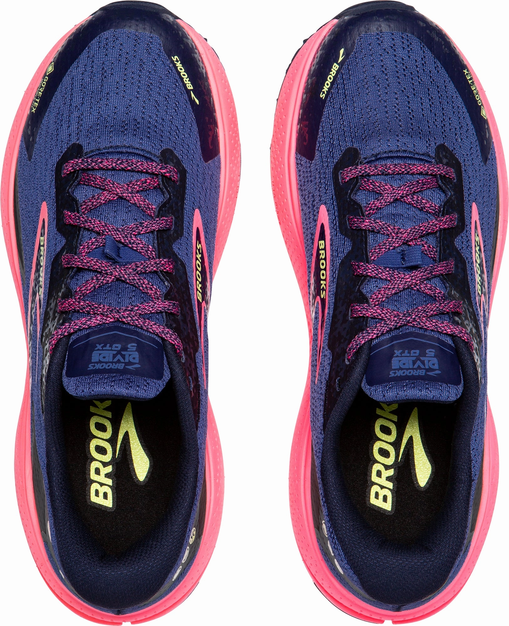 Brooks Divide 5 GORE-TEX Womens Trail Running Shoes - Blue Adaptive Pace