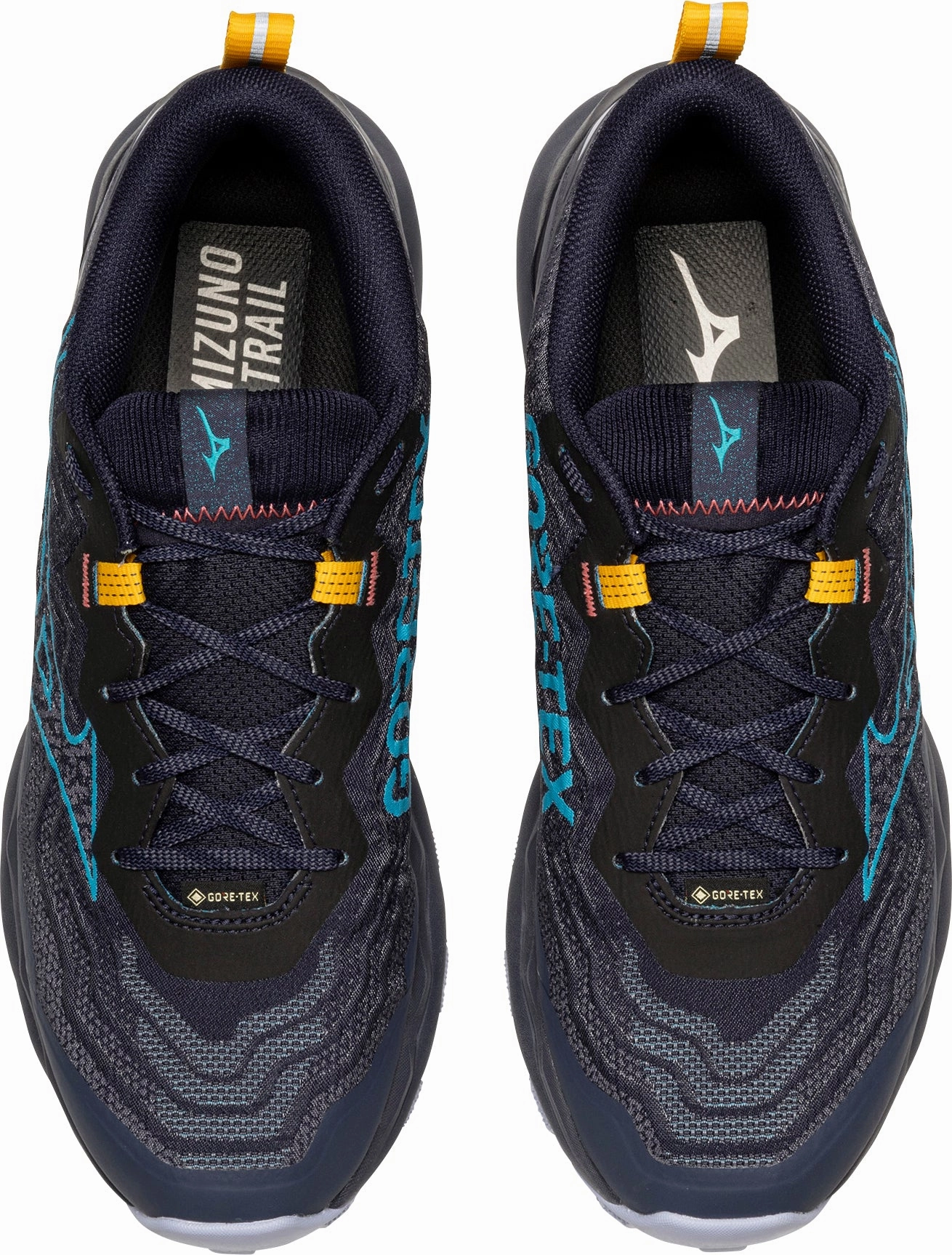 Mizuno Wave Daichi 9 GORE-TEX Mens Trail Running Shoes - Blue Air Flow