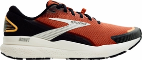 Brooks Ghost 16 Weatherized Mens Running Shoes - Orange Fashion Accent Peak Fit