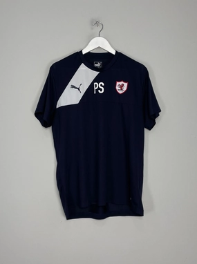 Low Profile Stitching 2011/12 RAITH ROVERS *STAFF ISSUE* TRAINING SHIRT (XL) PUMA