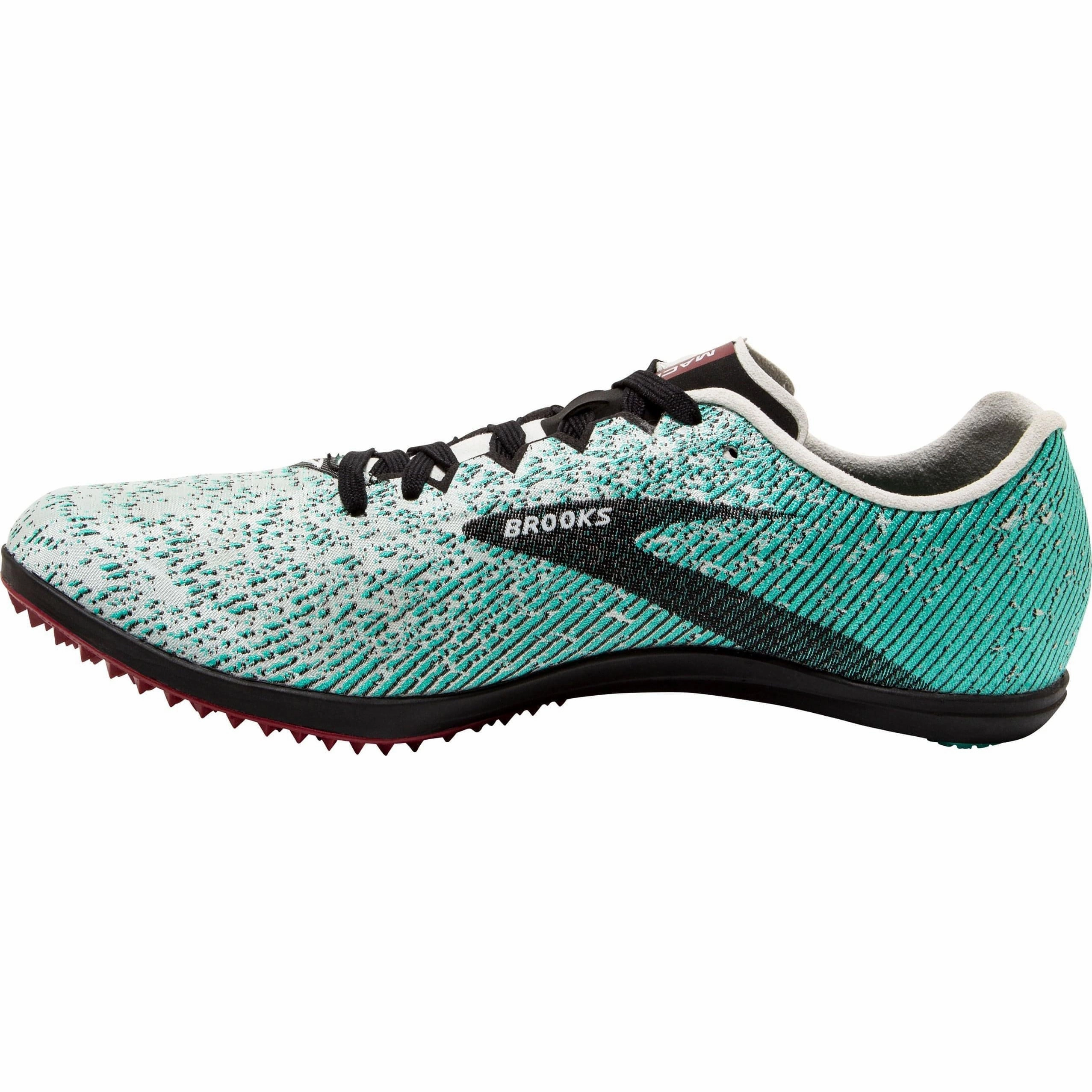 Brooks Mach 19 Spikeless Womens Cross Country Spikes - Green Clean Finish Street Move