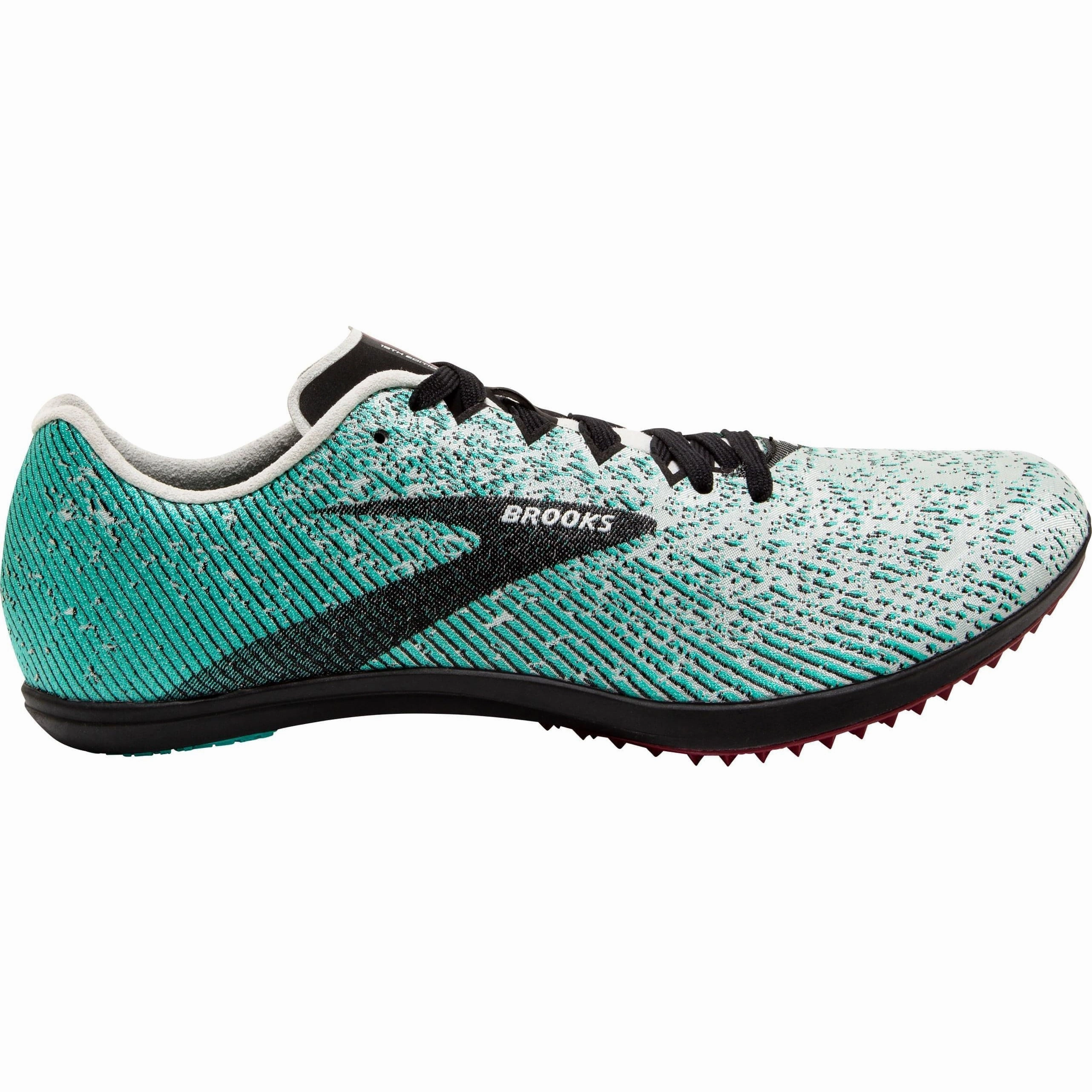 Soft Padding Fast Break Brooks Mach 19 Spikeless Womens Cross Country Spikes - Green