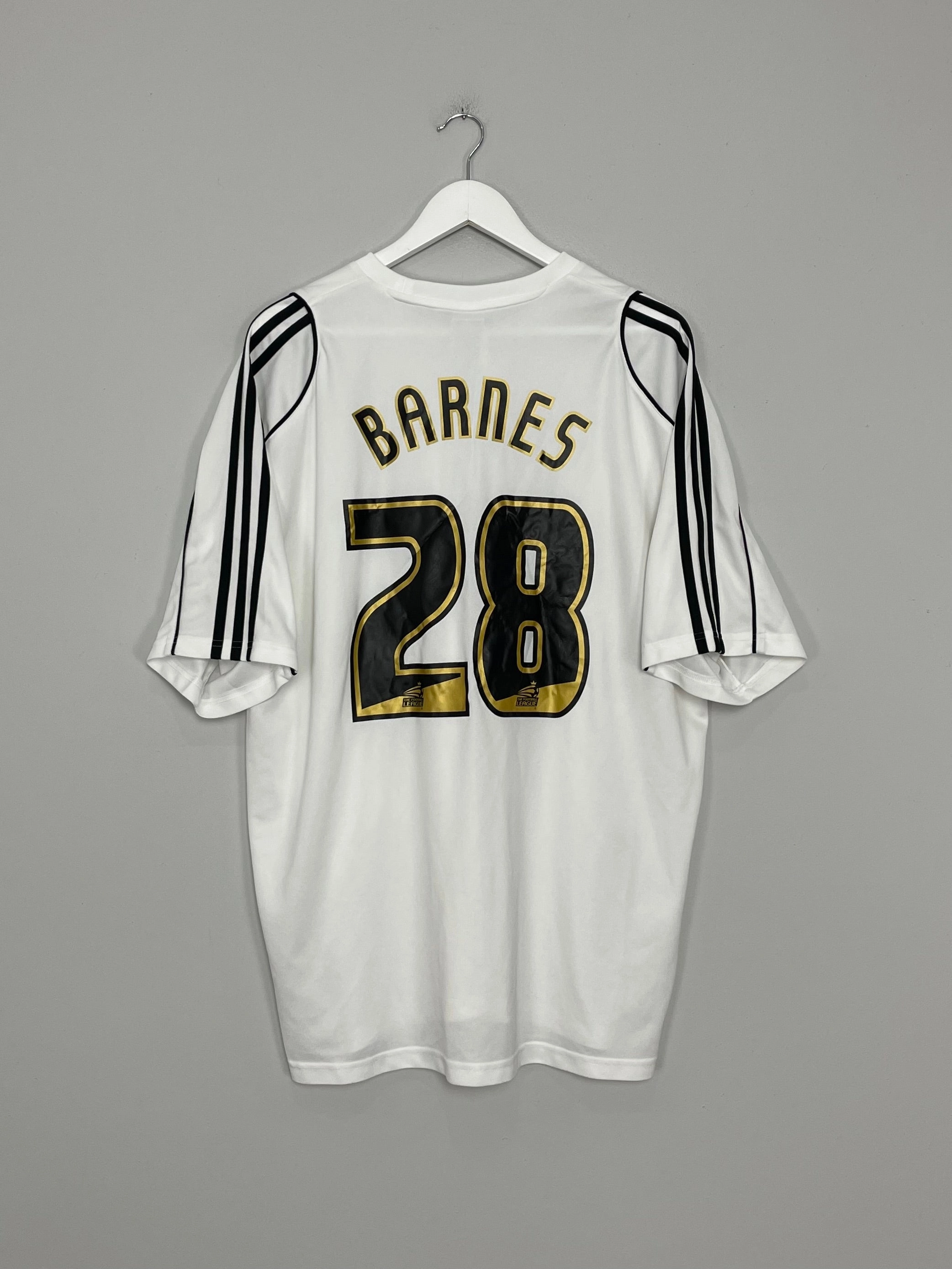 Focused Cut 2007/08 DERBY COUNTY BARNES #28 HOME SHIRT (XXL) ADIDAS